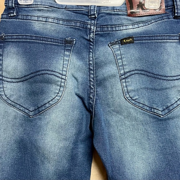 Boys Lee Jeans Slim fit/tapered leg 12 - Picture 3 of 4